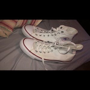 White High Top Converses
